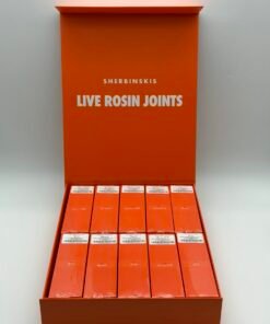 Sherbinskis Live Rosin + Diamonds Joints 5-Pack – 2.5g